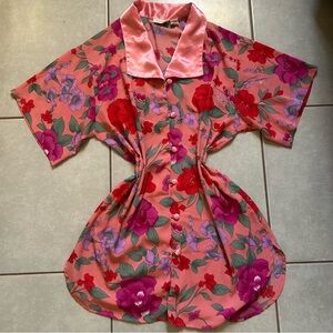 Victoria's Secret P/S Vintage gold label Nightgown Floral